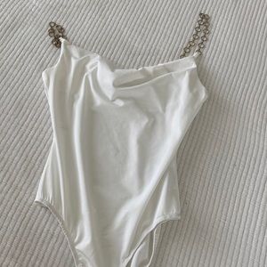 Mia Bodysuit White